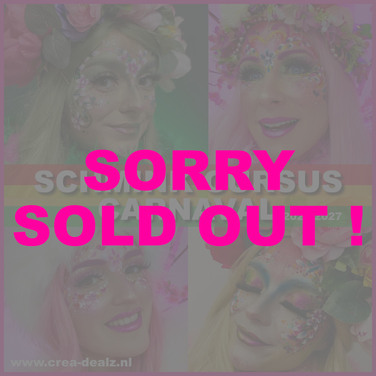 (afbeelding voor) Carnavals Schmink - 13 oktober 2026